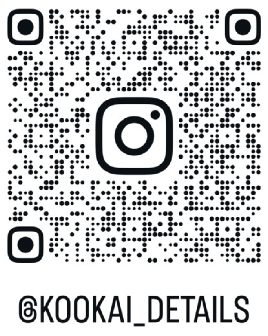 Instagram QRコード @kookai_details